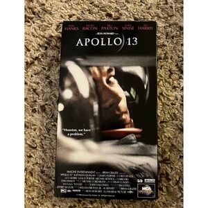 Apollo 13‎ VHS tape 1995 MCA Universal film *EUC*